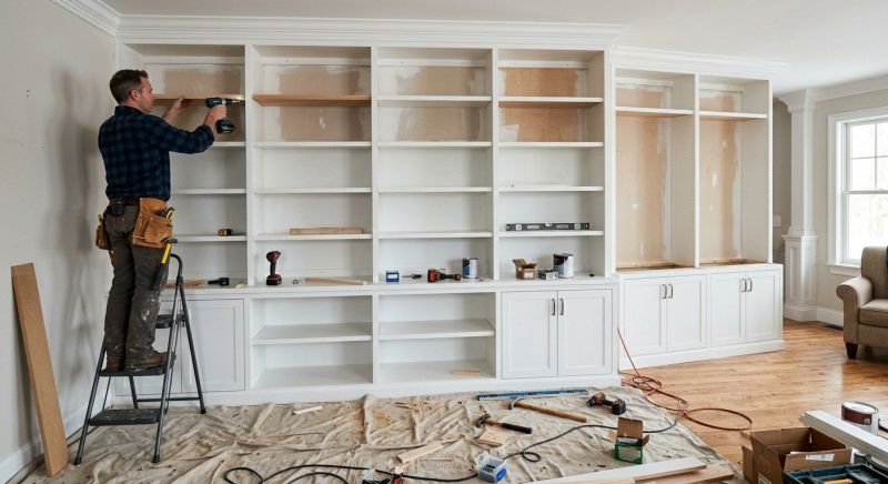 Built In Shelving Service in Frederick, MD