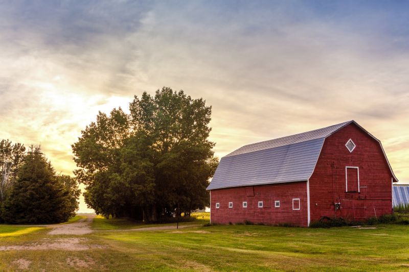 Red Barn Construction detail