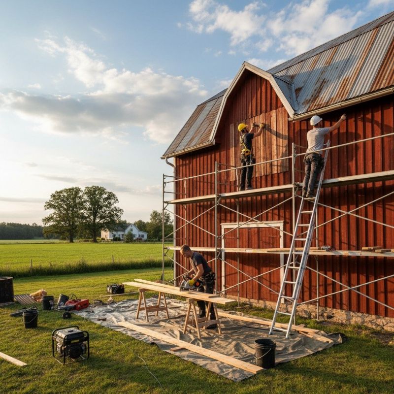 Red Barn Construction